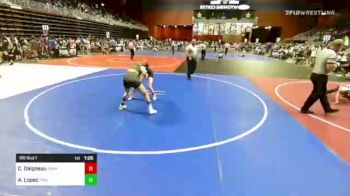 130 lbs Rr Rnd 1 - Cheyenne Daigneau, Darkhorse WC vs Adrianna Lopez, Pine Creek