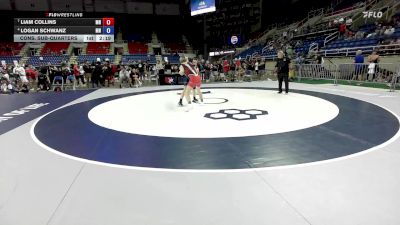 132 lbs Cons. Sub-quarters - Liam Collins, MN vs Logan Schwanz, MN