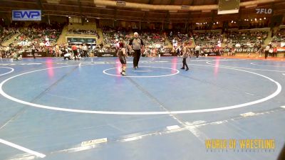 49 lbs Round Of 32 - Johnny Weisinger, Wyandotte Youth Wrestling vs Zane Enriquez, Takedown Elite