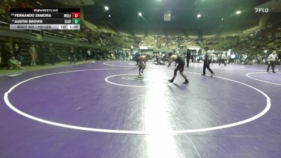 150 lbs Round Of 16 - Fernando Zamora, McLane vs Austin Brown, Clovis West