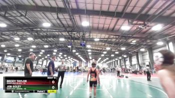 96 lbs Rd# 7- 10:45am Saturday Final Pool - Job Soley, Kentucky Jokers vs Brody Taylor, Maryland BLACK