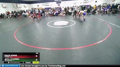 160 lbs Round 2 (3 Team) - Malik Horne, Prairie vs Seth Lucatero, Goldendale