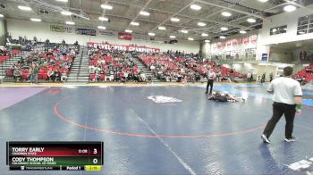 149 lbs Semifinal - Cody Thompson, Colorado School Of Mines vs Torry Early, Chadron State