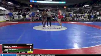 7A 220 lbs Cons. Semi - Desmond Nesbitt, Central vs Barron Criddle, Thompson HS