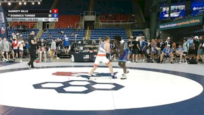 132 lbs Champ. Rd Of 64 - Garrett Bills, Iowa vs Dominick Turner, Missouri