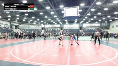 125 lbs Cons. Round 4 - Aiden Lipford, Andrew College vs Payton Elkins, Lindsey Wilson (Ky.)