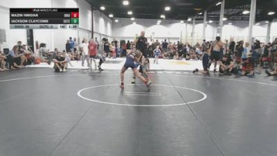 72 lbs Rr Rnd 3 - Mazin Hmidan, Ohio Hammers - BK8E vs Jackson Claycomb, Team Gotcha - BK8E