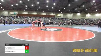 120 lbs Consi Of 8 #1 - Ace Hobbs, Nebraska Elite vs Mason Evanow, Fortuna