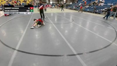 60 lbs Semifinal - Barrett Jackson, Eastside United vs Kaleb Anderson, Dakota Boyz Wrestling Club