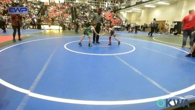 46-49 lbs Semifinal - Ryder Jenkins, Beggs Youth Wrestling Program vs Liam Randolph, Gore Pirates Youth Wrestling