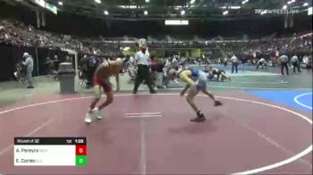 132 lbs Round Of 32 - Anthony Pereyra, Socal vs Eric Cortez, Elk Grove Wrestling Academy