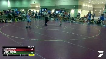 126 lbs Round 4 (6 Team) - Joey Romano, Ohio Titan Gold vs Jason Torres, PA Alliance
