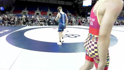 132 lbs Champ. Rd Of 128 - Nicolas Carvajal, NJ vs Logan Refsnider, MN