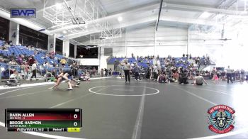 80 lbs Round 3 (4 Team) - Daxin Allen, SEK Elite vs Brodie Harmon, Slyfox Black