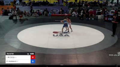 113 lbs Rnd Of 64 - Michael Ortiz, CT vs Peyton Hubbard, NY