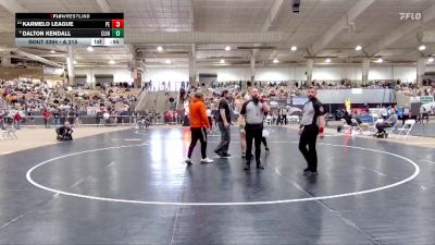 A 215 lbs Cons. Round 2 - Karmelo League, Pearl Cohn High School vs Dalton Kendall, Clinton High School