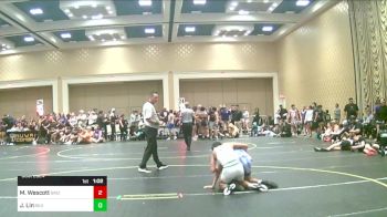 132 lbs Round Of 64 - Max Wescott, Grizzly Wrestling vs Jayden Lin, Silverback WC