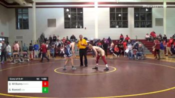 132 lbs Consolation - Quinn Williams, Brother Martin High School vs Garrett Roesell, Lovett