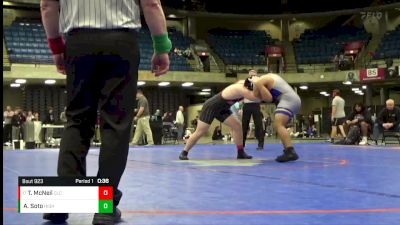 220 lbs 1st Place Match - Thomas McNeil, Crystal Lake Central vs Anthony Soto, Warren Twp