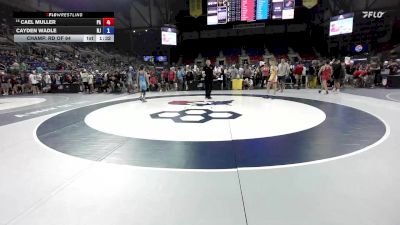 106 lbs Champ. Rd Of 64 - Cael Muller, PA vs Cayden Wadle, NJ