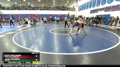 113 lbs Champ. Round 2 - Aiden Figueroa, Kellogg vs Scott Bollinger, West Valley (Spokane)