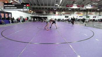 157 lbs Semifinal - Hagen Heistand, Concordia (Neb.) vs Enzo Morales, Arizona Christian University