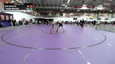 157 lbs Semifinal - Hagen Heistand, Concordia (Neb.) vs Enzo Morales, Arizona Christian University