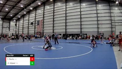 112 lbs Cons. Round 3 - Zainab Hijawi, Relentless Wrestling vs Talia Pavlic, Combat School