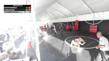 165 lbs Champ. Round 2 - Jacob Kolahi, Portola vs Dylan Tirapelle, Clovis High