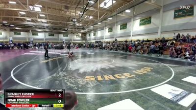 70 lbs Cons. Round 1 - Bradley Eustice, Sidney Wrestling Club vs Noah Fowler, Governor Wrestling