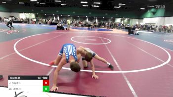 106 lbs Round Of 64 - Jensen Boyd, IN vs Wyatt Lees, MI