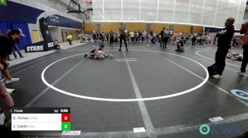 75 lbs Final - Beckett Parker, Deer Creek Wrestling Club vs Zane Cable, Standfast