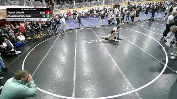 150 lbs Cons. Round 4 - Evan Urann, Mead vs Conner Nicholson, East Valley