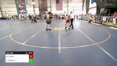 135 lbs Round Of 16 - Mason O'Dell, FL vs Gavin Richard, PA