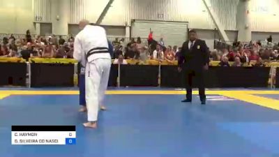 CHARLES HAYMON vs DIOGO SILVEIRA DO NASCIMENTO 2022 World Master IBJJF Jiu-Jitsu Championship
