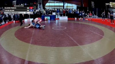 71kg Cons. Round 1 - Klarke Pierce, Strathcona Wrestling Club vs Caleb Blain, Lakehead Wrestling Club