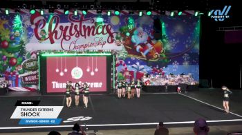 Thunder Extreme - Shock [2024 L4 Senior - D2] 2024 Spirit Celebration Christmas Grand Nationals