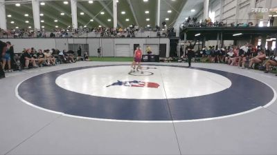 90 lbs Aubrey Kokinda, Pennsylvania BlueG vs Jillian Vollhardt, California