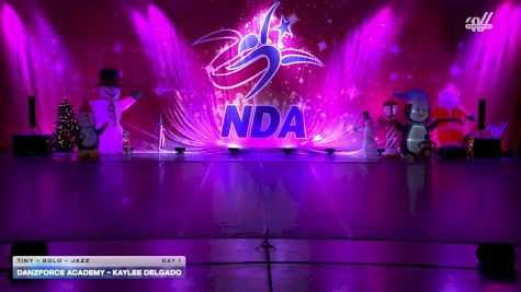 DanzForce Academy - Kaylee Delgado [2025 Tiny - Solo - Jazz Day 1] 2025 NDA Houston Regional