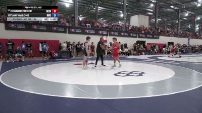 70 kg Champ. Rd Of 128 - Connor Pierce, NLWC/TMWC vs Dylan Vallone, MontCo Wrestling Club