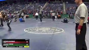 2 lbs Champ. Round 1 - Jayden Ramirez, Webb vs Izayah Horne, North Pitt