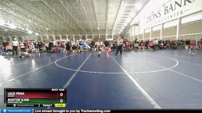 63 lbs Champ. Round 1 - Boston Kjar, Northside WC vs Jace Pena, Idaho