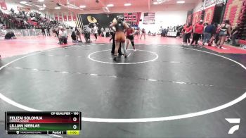 190 lbs Cons. Round 3 - Lillian Nieblas, Orange Vista vs Felizai Solomua, Corona Senior