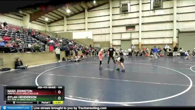 100 lbs Round 2 - Nash Johnston, Sons Of Atlas Wrestling Club vs Dylan Henderson, Sky View JH Wrestling Club