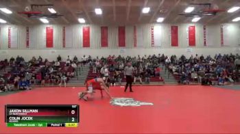 157 lbs Cons. Semi - Jaxon Sillman, Cf Northwest vs Colin Jocek, Revere