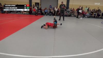 55 lbs Semifinal - Cash Helmrichs, Immortal Athletics WC vs Holden Spree, Immortal Athletics WC