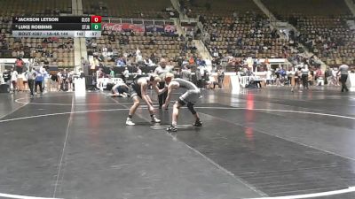 1A-4A 144 Cons. Semi - Luke Robbins, St James vs Jackson Letson, Cleburne County