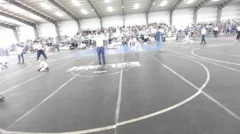 50 lbs Quarterfinal - Joaquin Vigil, Wlv Jr Wrestling vs Noah Archibeque, Top Rank