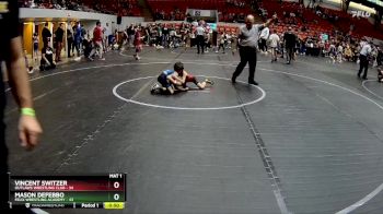 44-48 lbs Cons. Round 3 - Vincent Switzer, OUTLAWS Wrestling Club vs Mason DeFebbo, Felix Wrestling Academy