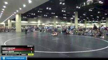 160 lbs Round 4 (10 Team) - Lody Cheatam, Indiana Flash vs Kasen Grape, Nebraska Hawaiian Hammers